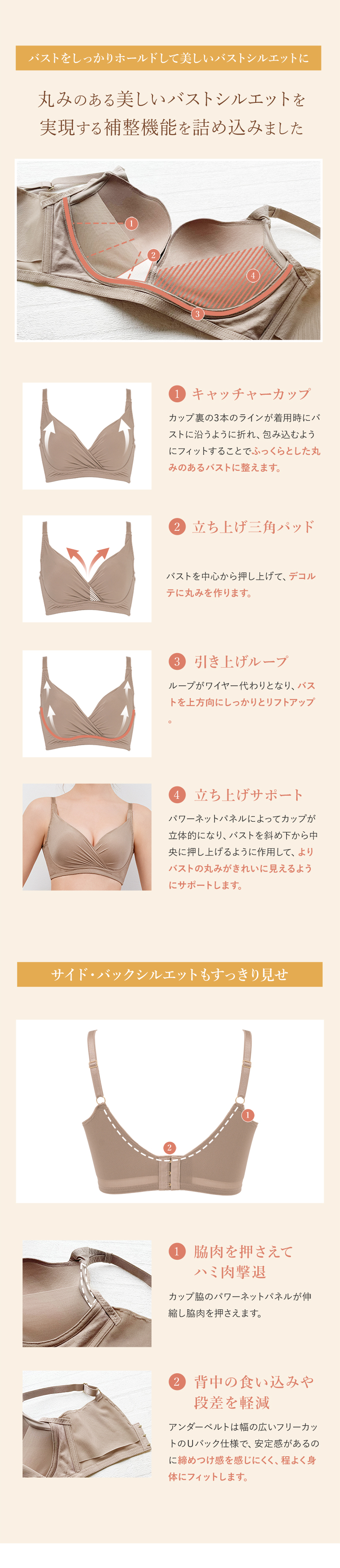 シンプルな見た目なのに嬉しい機能盛りだくさん♪こだわりポイントをご紹介♪