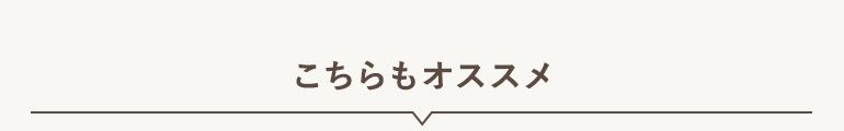 こちらもおすすめ
