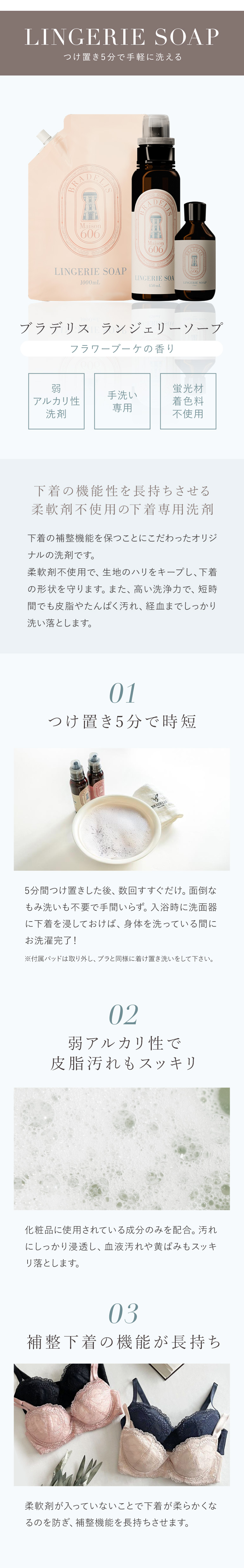 ランジェリーソープ詳細