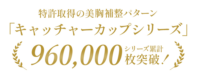 キャッチャーカップシリーズ累計960,000枚突破