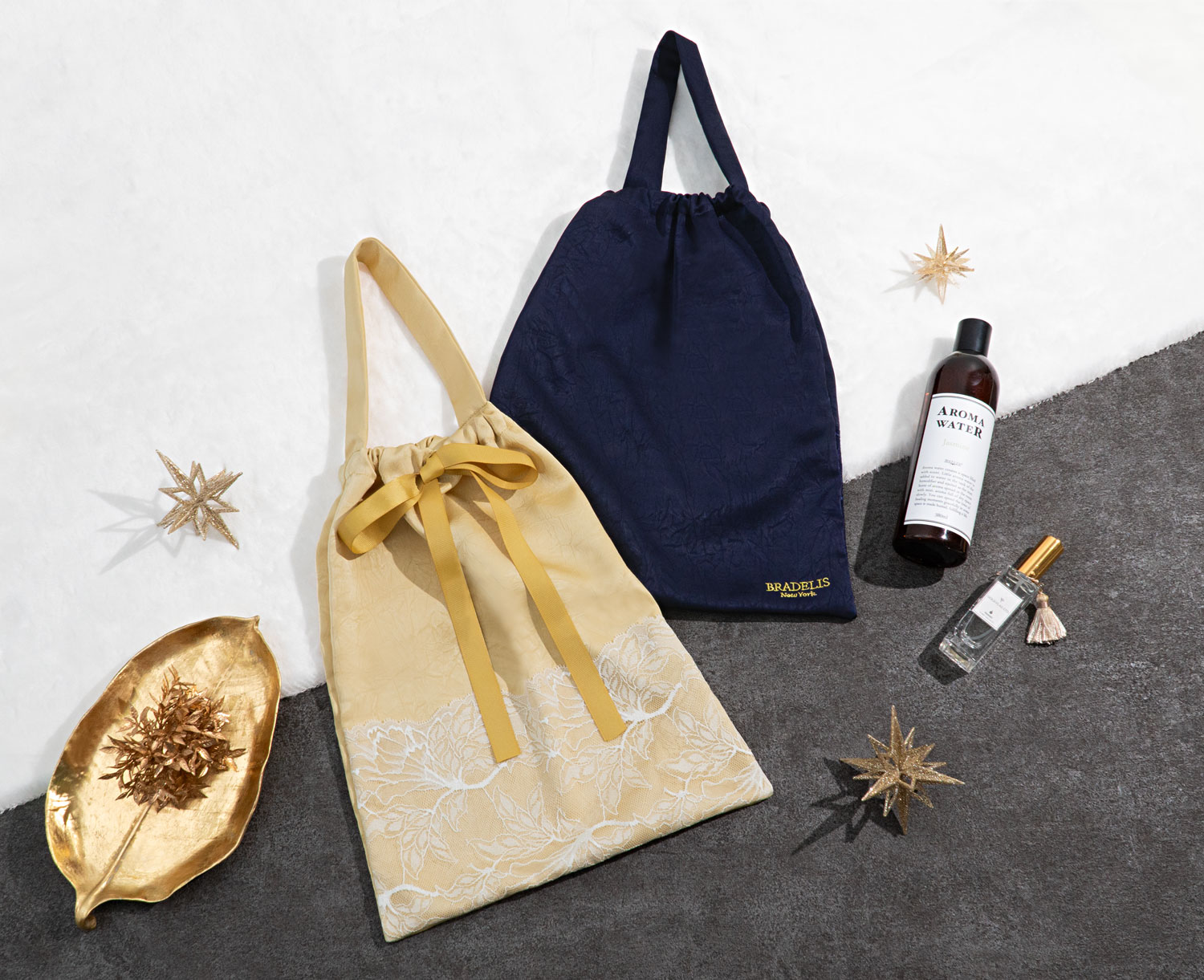 ブラデリスオリジナル ランジェリー巾着