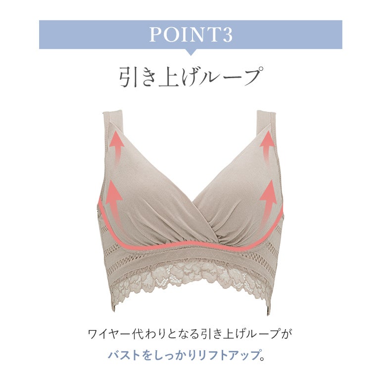 ブラデリスオールインワンブラ｜補整ノンワイヤーブラジャー
