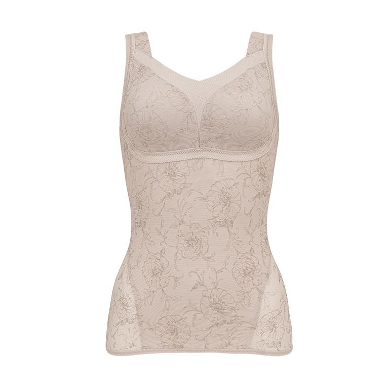 ゆきねえモアソフト快適バストホールドシェイプブラキャミ　カーキ　LL2枚 ゆきねえモアソフト快適バストホールドシェイプブラキャミ(ゆきねえ
