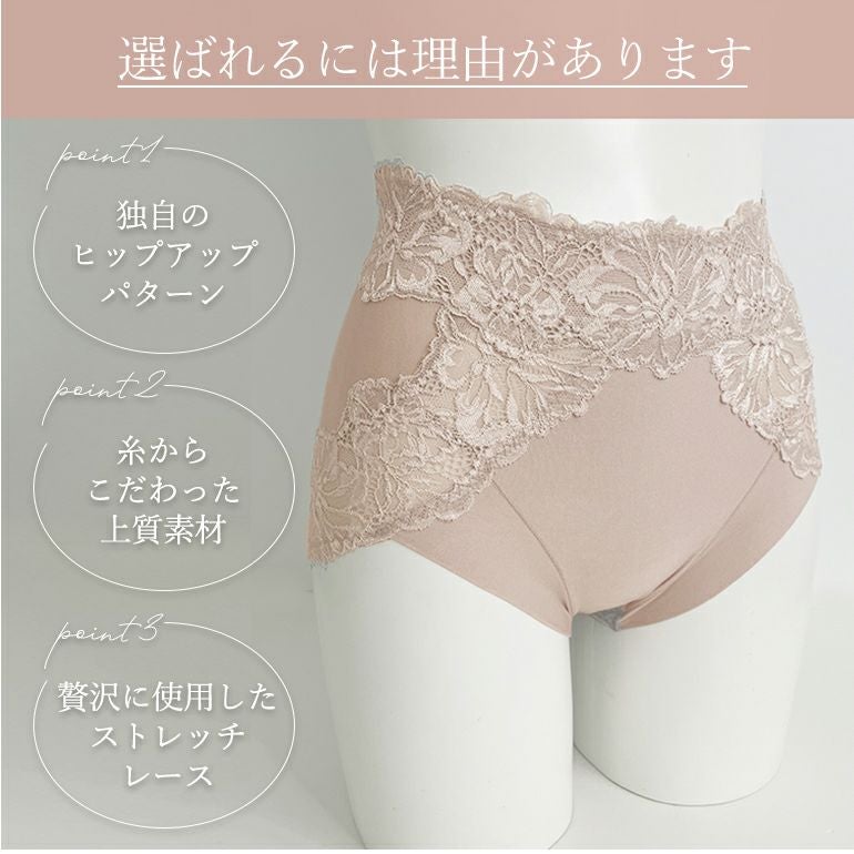 ブラデリス おしりPラインラッピングショーツ24 | ブラデリス