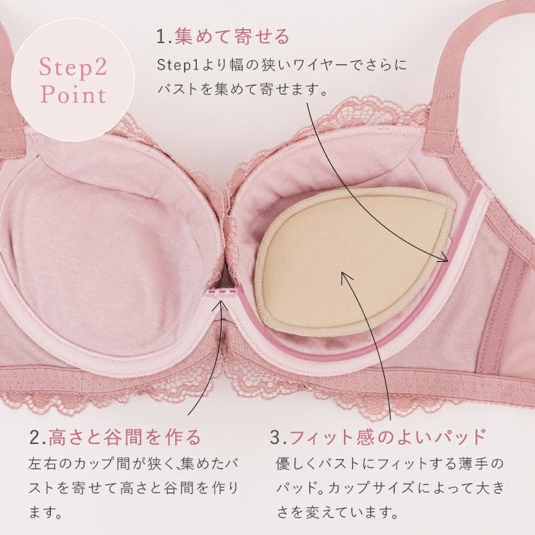 ブラデリス ナオミステップ2ブラ24A3 | ブラデリスニューヨーク【公式