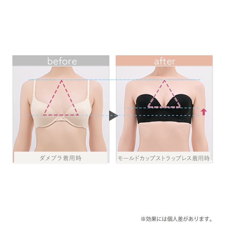 ブラデリス モールドカップストラップレスブラ | ブラデリス