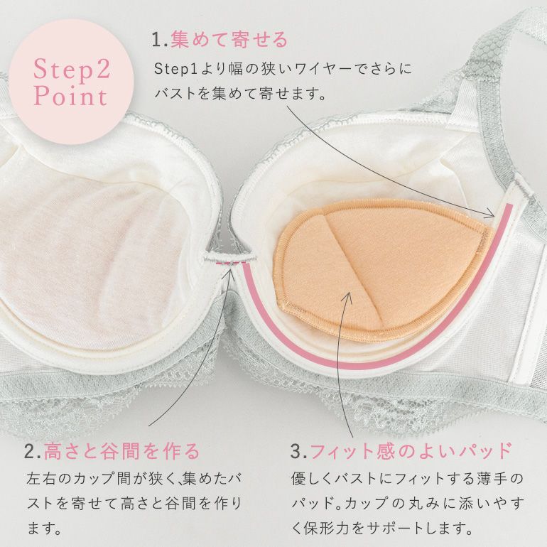 ブラデリス ナオミステップ2ブラ25S2 | ブラデリスニューヨーク【公式