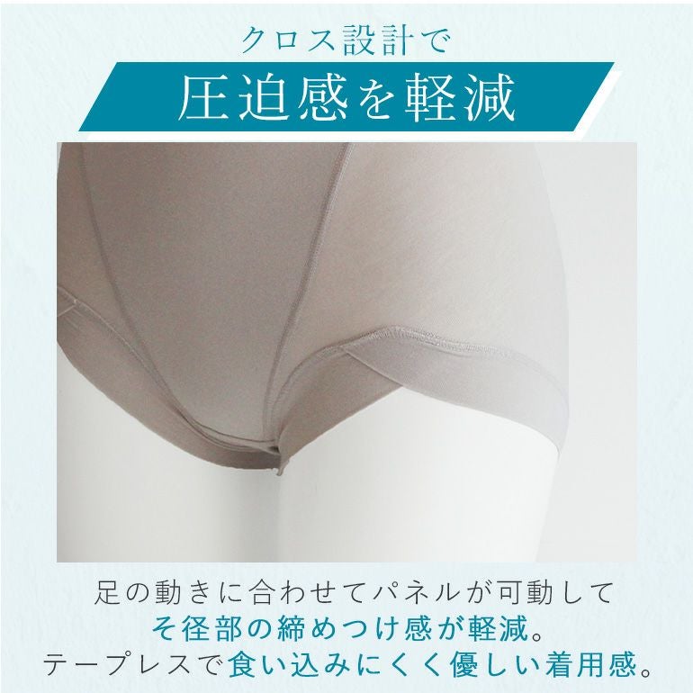 ブラデリス　エリアナブラ ショーツ　D65 step2 ブラデリス 綿混楽々デイリーフィットショーツ(綿混楽々dailyソフト