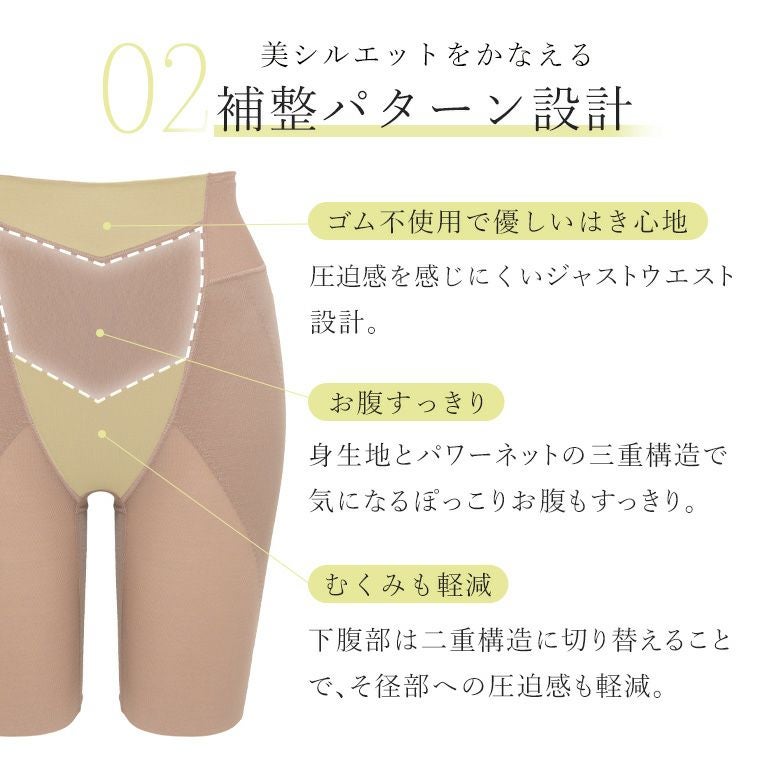 ブラデリス おしりが桃メリハリフィットガードル | ブラデリス