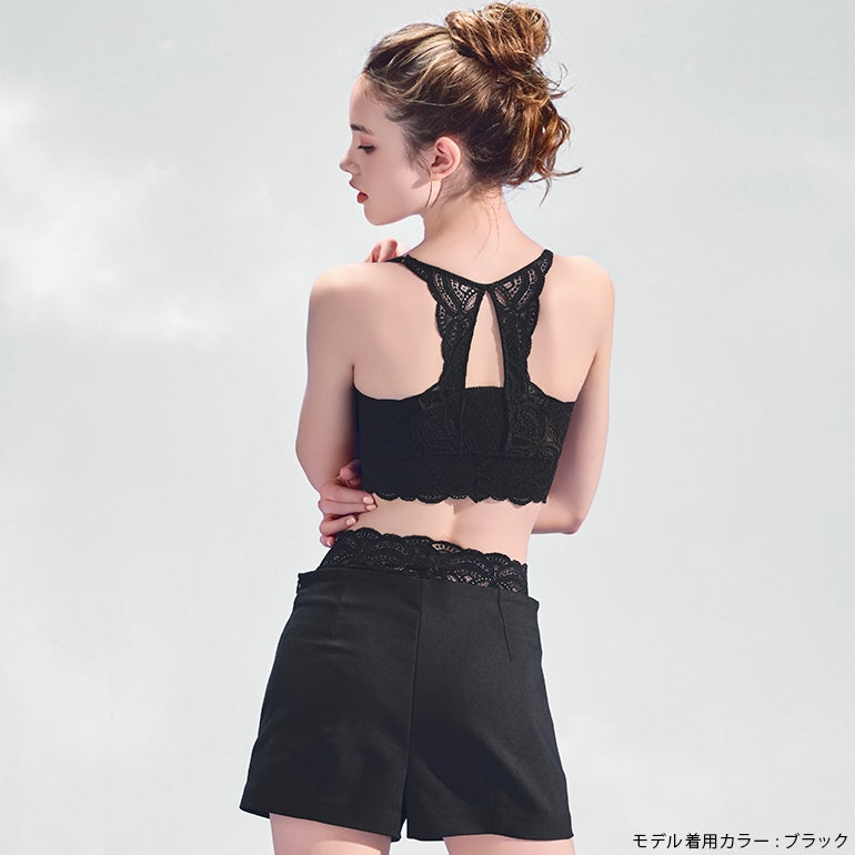 新品 ブラデリスニューヨーク 上下セット ブラック 育乳 ブラデリス/育乳補整 STEP3 整える】ヴィオラブラ 高さキープ ホールド